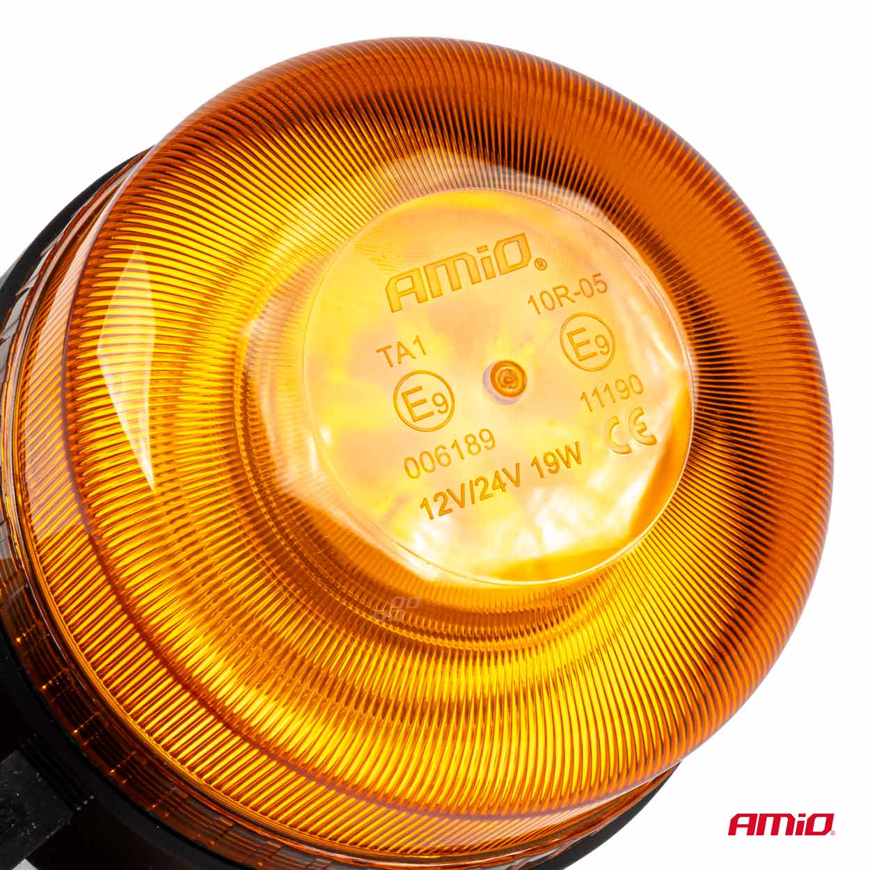 Amio - ΦΑΡΟΣ 12/24V ΠΟΡΤΟΚΑΛΙ 36 LED ΜΑΓΝΗΤΙΚΟΣ ΕΠΑΝΑΦΟΡΤΙΖΟΜΕΝΟΣ ΑΣΥΡΜΑΤΟΣ ΜΕ REMOTE CONTROL 123x110mm - 1 ΤΕΜ. (03932/AM) - Image 2