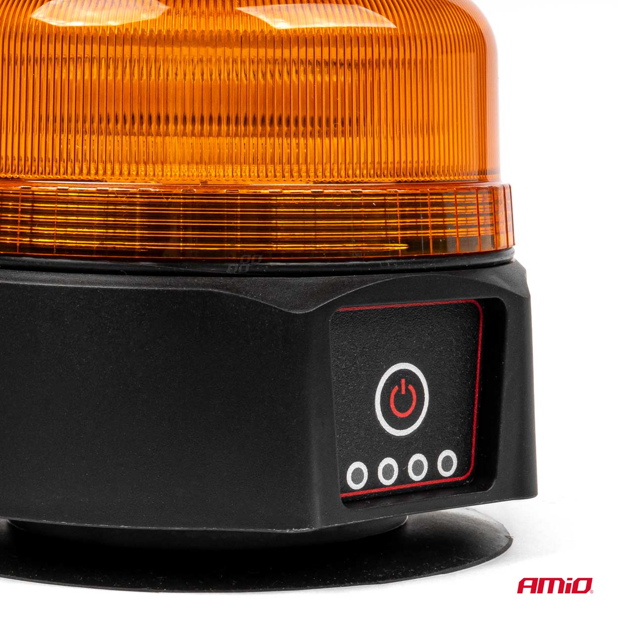 Amio - ΦΑΡΟΣ 12/24V ΠΟΡΤΟΚΑΛΙ 36 LED ΜΑΓΝΗΤΙΚΟΣ ΕΠΑΝΑΦΟΡΤΙΖΟΜΕΝΟΣ ΑΣΥΡΜΑΤΟΣ ΜΕ REMOTE CONTROL 123x110mm - 1 ΤΕΜ. (03932/AM) - Image 4