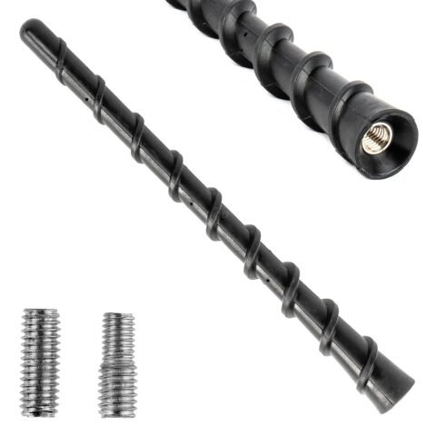 Amio - ΚΕΡΑΙΑ ΟΡΟΦΗΣ ANTM10 18cm ΜΕ 2 ΑΝΤΑΠΤΟΡΕΣ 5-6mm ΜΑΥΡΗ - 1 ΤΕΜ. (04160/AM)