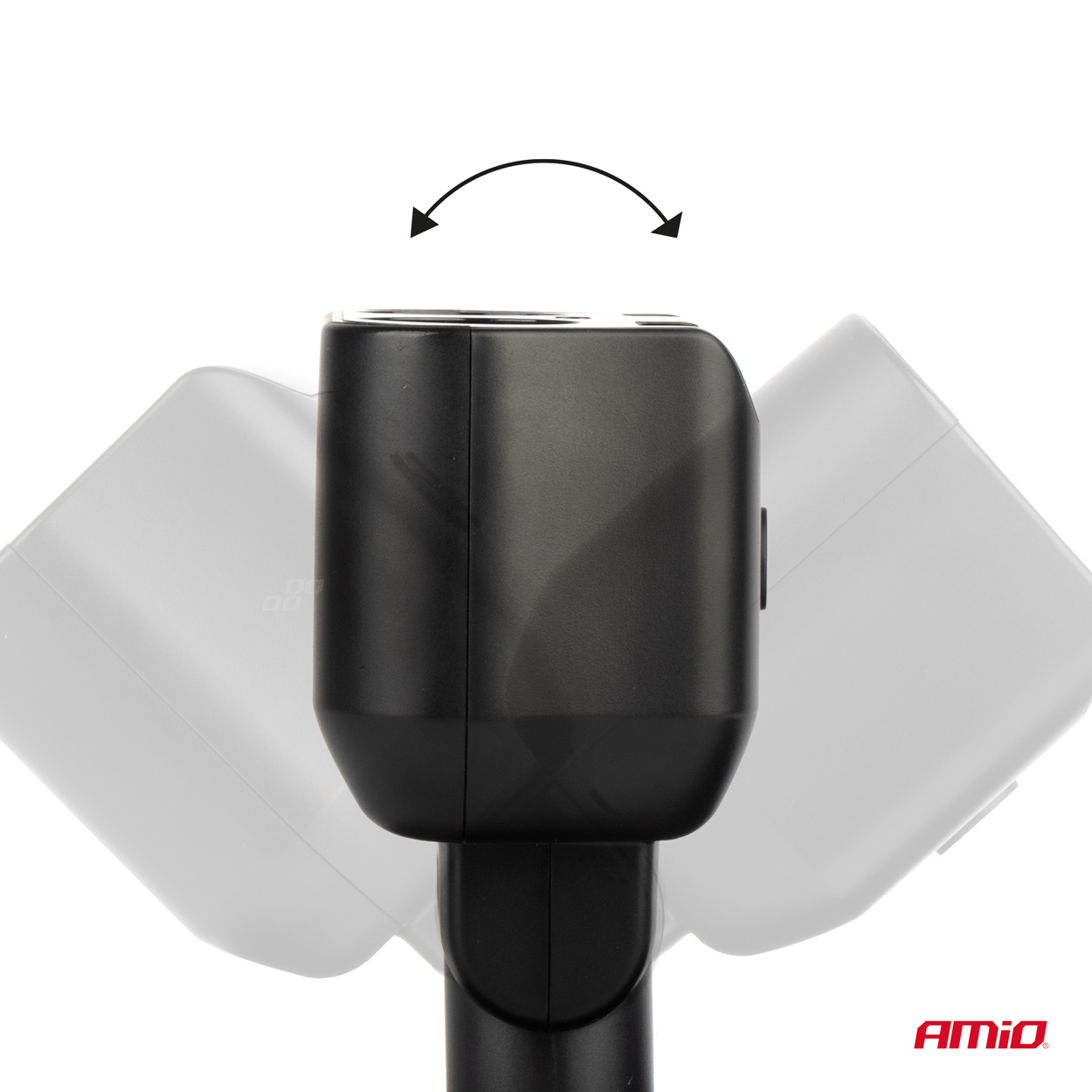 Amio - ΑΝΤΑΠΤΟΡΑΣ ΑΝΑΠΤΗΡΑ ΔΙΠΛΟΣ 12/24V ΜΕ ΒΟΛΤΟΜΕΤΡΟ ΜΕ 3 ΘΥΡΕΣ USB - 1 Τεμ. (04173/AM) - Image 5