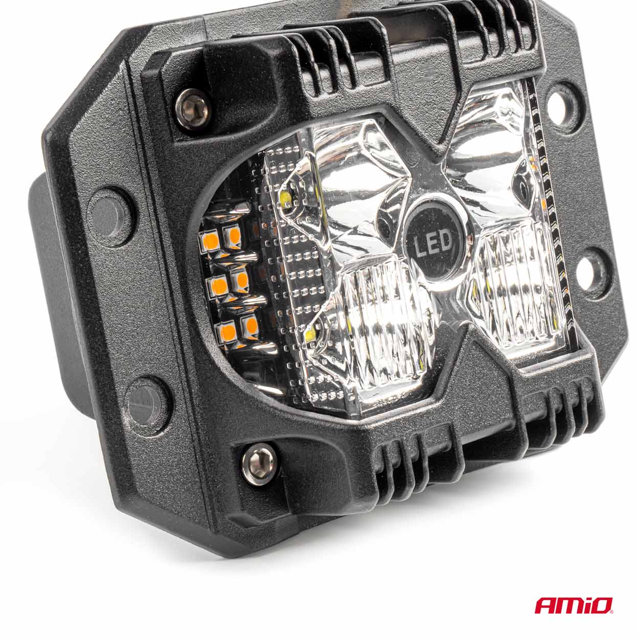 Amio - ΠΡΟΒΟΛΕΑΣ ΕΡΓΑΣΙΑΣ ΤΕΤΡΑΓΩΝΟΣ LED 60W 9-36V 6.000lm 6.500K AWL66 - 1 ΤΕΜ. (04207/AM) - Image 5