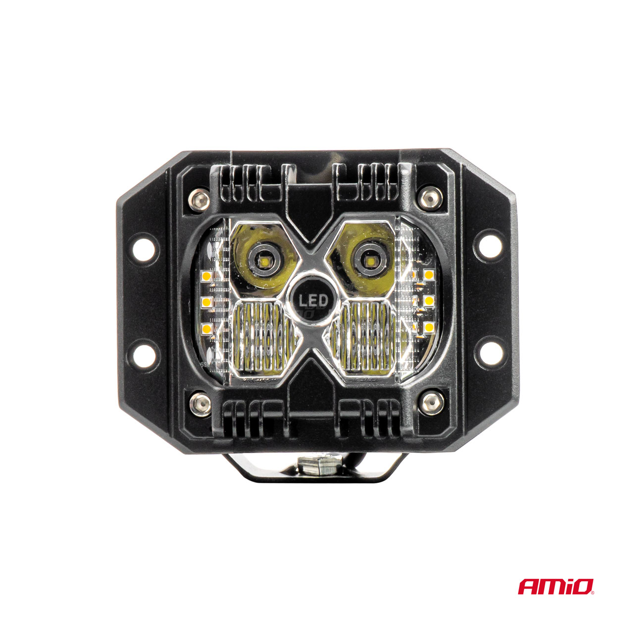 Amio - ΠΡΟΒΟΛΕΑΣ ΕΡΓΑΣΙΑΣ ΤΕΤΡΑΓΩΝΟΣ LED 60W 9-36V 6.000lm 6.500K AWL66 - 1 ΤΕΜ. (04207/AM) - Image 8