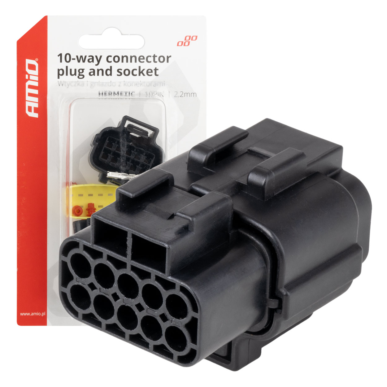Amio - ΦΙΣΑ ΣΥΝΔΕΣΗΣ ΜΕ ΥΠΟΔΟΧΗ 10 PIN Φ2