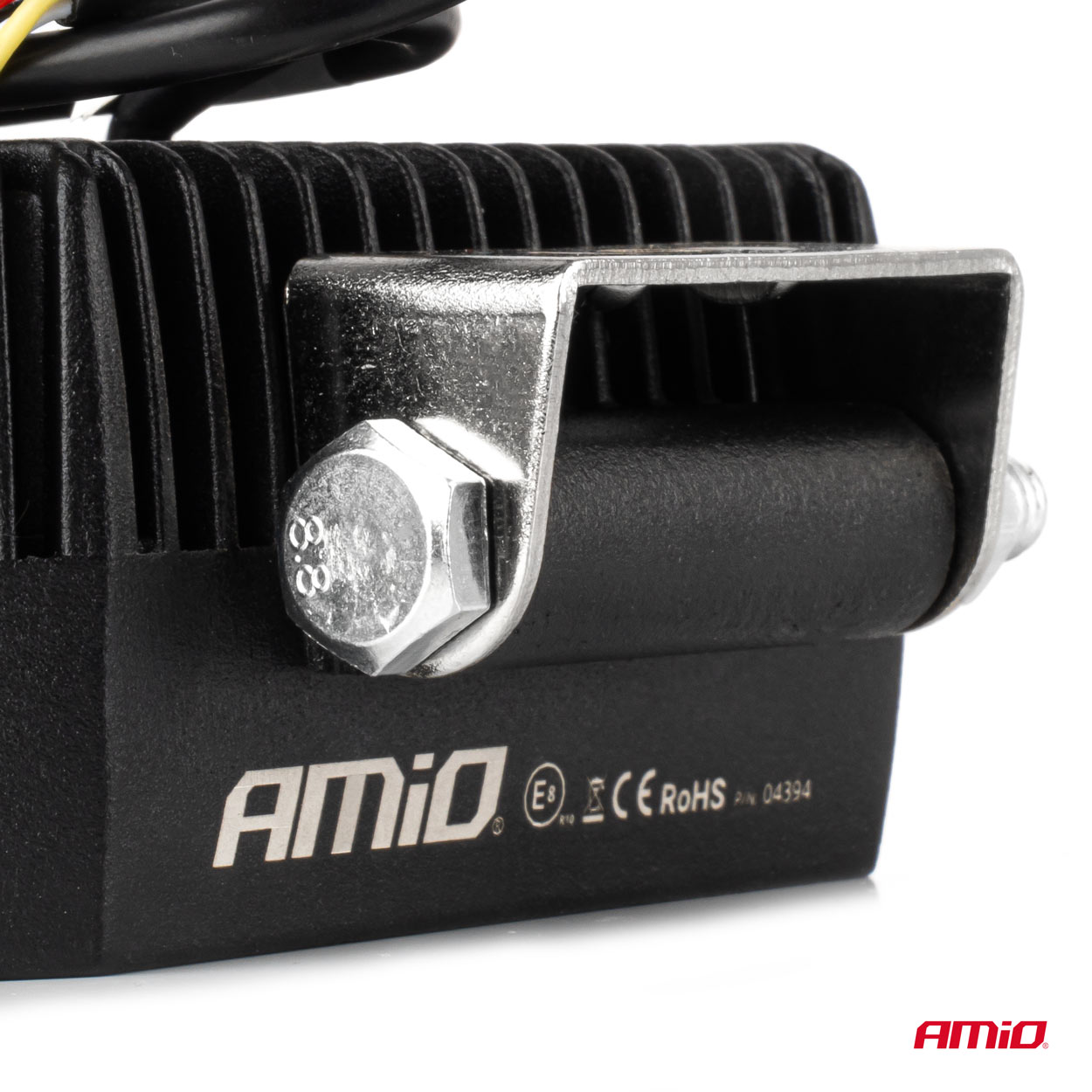Amio - ΠΡΟΒΟΛΕΑΣ ΕΡΓΑΣΙΑΣ ΤΕΤΡΑΓΩΝΟΣ LED 30W 9>50V 3 ΧΡΗΣΕΩΝ ΛΕΥΚΟ/ΠΟΡΤΟΚΑΛΙ ΦΩΣ 110x110x52mm - 1 Τεμ. (04394/AM) - Image 6