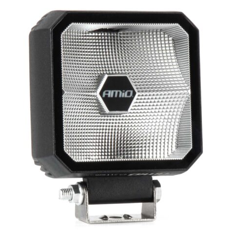 Amio - ΠΡΟΒΟΛΕΑΣ ΕΡΓΑΣΙΑΣ ΤΕΤΡΑΓΩΝΟΣ LED 30W 9>50V 3 ΧΡΗΣΕΩΝ ΛΕΥΚΟ ΦΩΣ 110x110x52mm - 1 Τεμ. (04395/AM)