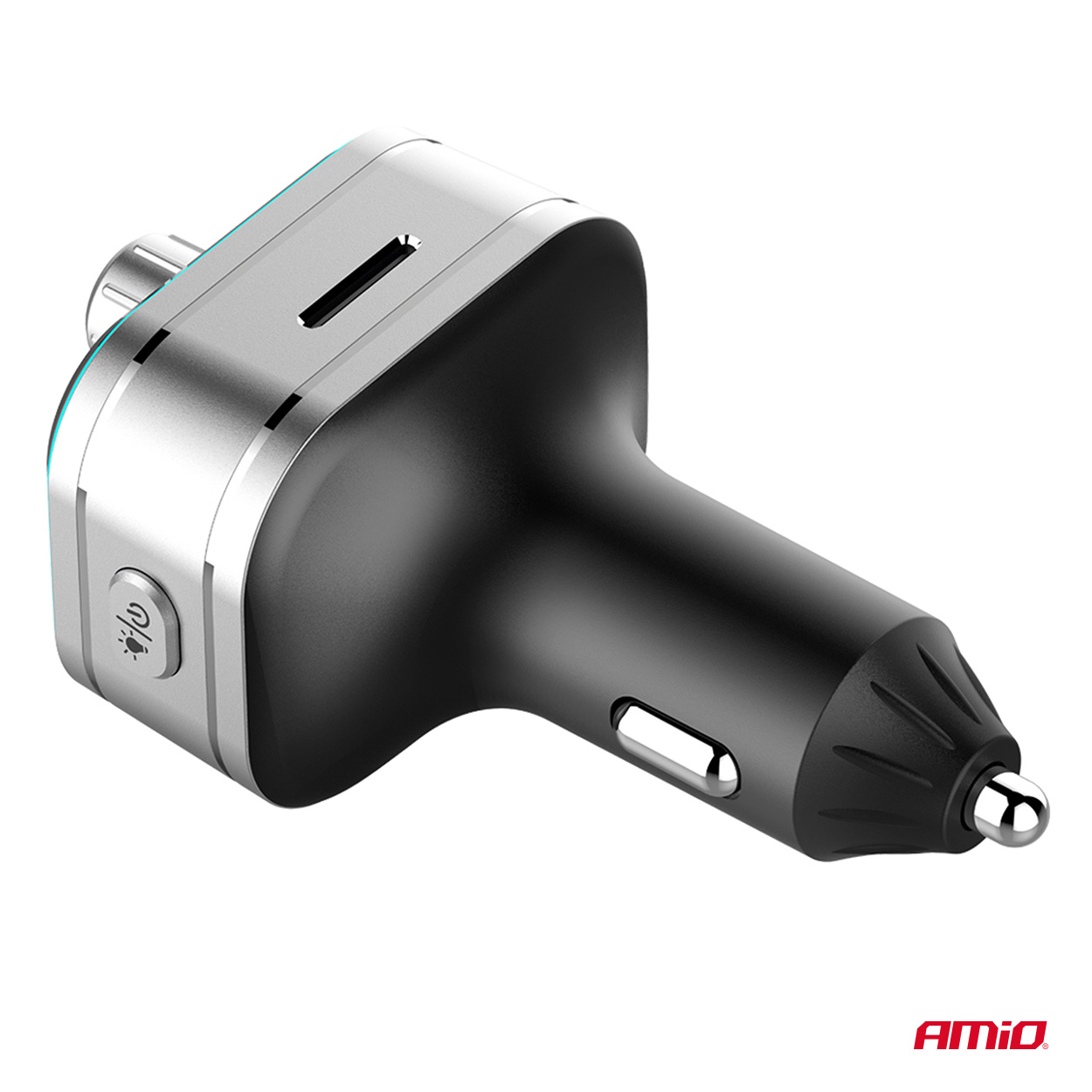 Amio - FM Transmitter Αυτοκινήτου 12/24V με 1xUSB Type-C και Υποδοχή microSD - 1 τεμ. (04652/AM) - Image 8