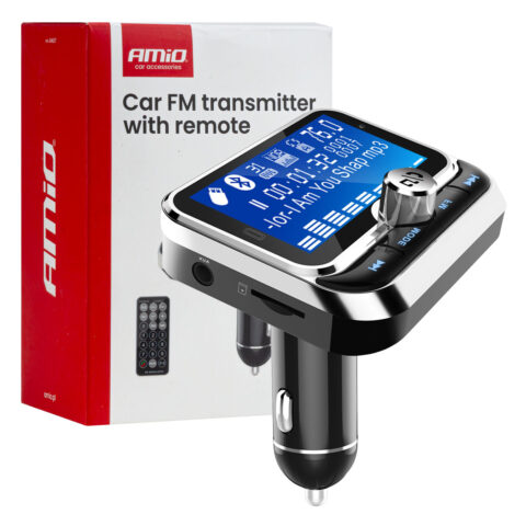 Amio - FM Transmitter Αυτοκινήτου 12/24V με 1xUSB Type-A