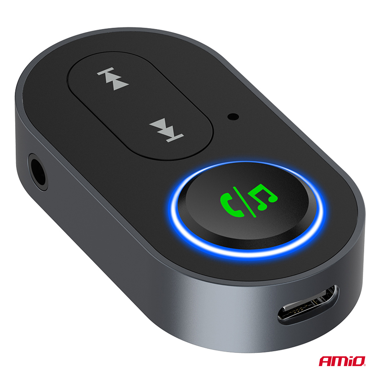 Amio - Bluetooth Δέκτης (Receiver) για Ασύρματη Μετάδοση Ήχου με υποδοχή Mini Jack 3.5mm για Αυτοκίνητα και Ηχοσυστήματα - 1 τεμ. (04658/AM) - Image 8