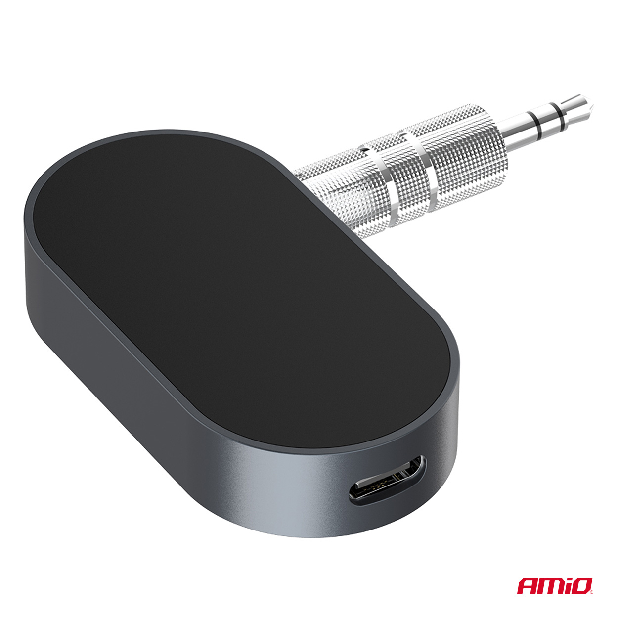 Amio - Bluetooth Δέκτης (Receiver) για Ασύρματη Μετάδοση Ήχου με υποδοχή Mini Jack 3.5mm για Αυτοκίνητα και Ηχοσυστήματα - 1 τεμ. (04658/AM) - Image 9