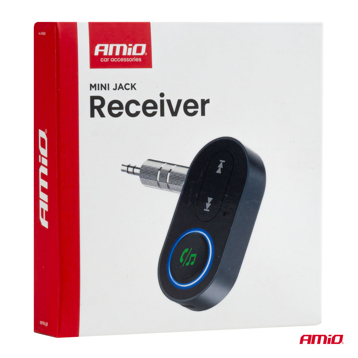 Amio - Bluetooth Δέκτης (Receiver) για Ασύρματη Μετάδοση Ήχου με υποδοχή Mini Jack 3.5mm για Αυτοκίνητα και Ηχοσυστήματα - 1 τεμ. (04658/AM) - Image 10