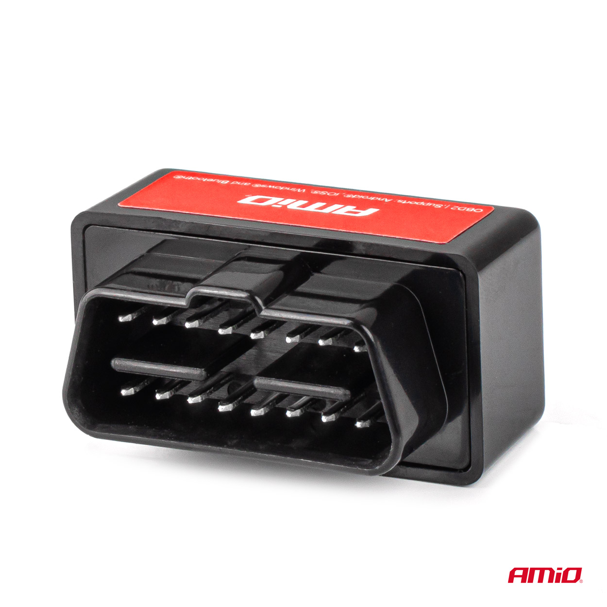 Amio - Διαγνωστικό Αυτοκινήτου OBD 2 τύπου ELM327 Bluetooth Mini τάση λειτουργίας 12V με ασύρματη σύνδεση για Επιβατικά Αυτοκίνητα - 1 τεμ. (04732/AM) - Image 2