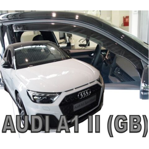 ΑΝΕΜΟΘΡΑΥΣΤΕΣ ΓΙΑ AUDI A1 5D 2018-2021 ΖΕΥΓΑΡΙ ΑΠΟ ΕΥΚΑΜΠΤΟ ΦΙΜΕ ΠΛΑΣΤΙΚΟ HEKO - 2 ΤΕΜ.