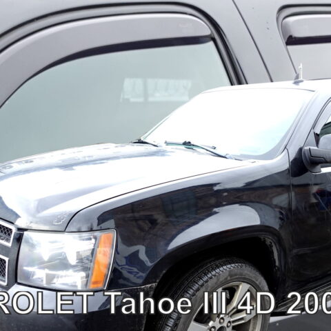 Heko – Ανεμοθραύστες Παραθύρων για Chevrolet Tahoe SUV 4πορτο 2005 > 2014 (Εμπρός & Πίσω) – 4 Τεμ. (ANEM.SET10554)