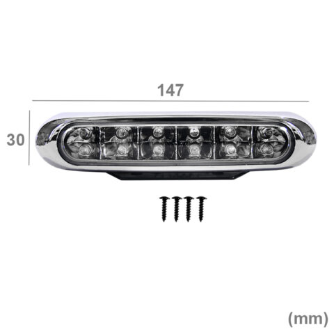 Προβολείς Ίνοχ DAYLIGHT LED Μπλε 12V