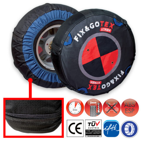 Χιονοκουβέρτες 4x4 FIX&GO (J1) (230-240RV) 2 τεμ