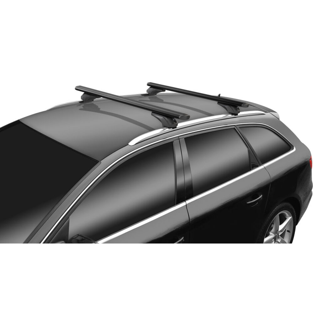 MENABO ΜΠΑΡΕΣ ΑΛΟΥΜΙΝΙΟΥ SONIC BLACK XL 130 cm ΣΕ ΜΑΥΡΟ ΧΡΩΜΑ ΓΙΑ Jaecoo 8 10/2023 > 5πορτο / SUV ΜΕ FLUSH RAILS - 2 ΤΕΜ. (14690/MB) - Image 2