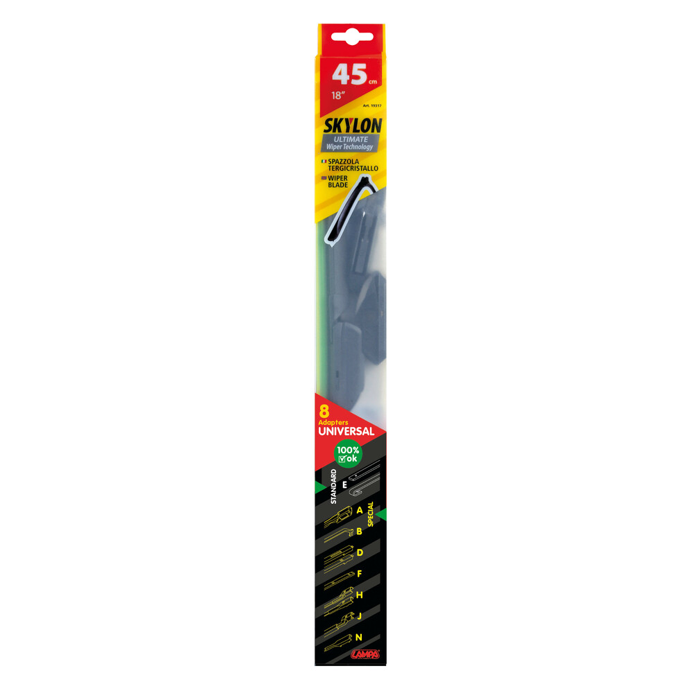 Lampa – Υαλοκαθαριστήρας Skylon Multi-Fit System 45cm 18" Αεροδυναμικής Σχεδίασης, για Αθόρυβη & Αποτελεσματική Σάρωση – 1 Τεμ. (L1931.7) - Image 5