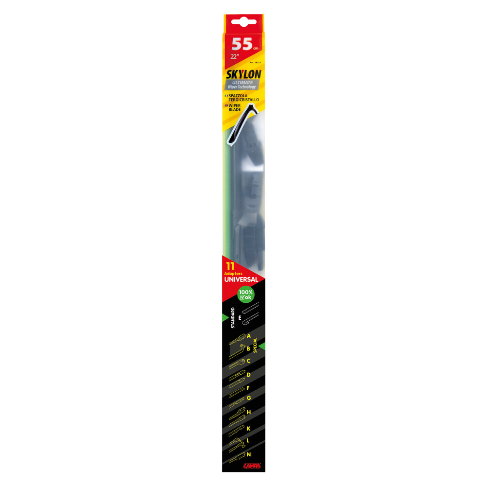 Lampa – Υαλοκαθαριστήρας Skylon Multi-Fit System 55 cm (22"), αεροδυναμικός σχεδιασμός για ομαλή σάρωση και μειωμένη τριβή – 1 Τεμ. (L1932.1) - Image 5