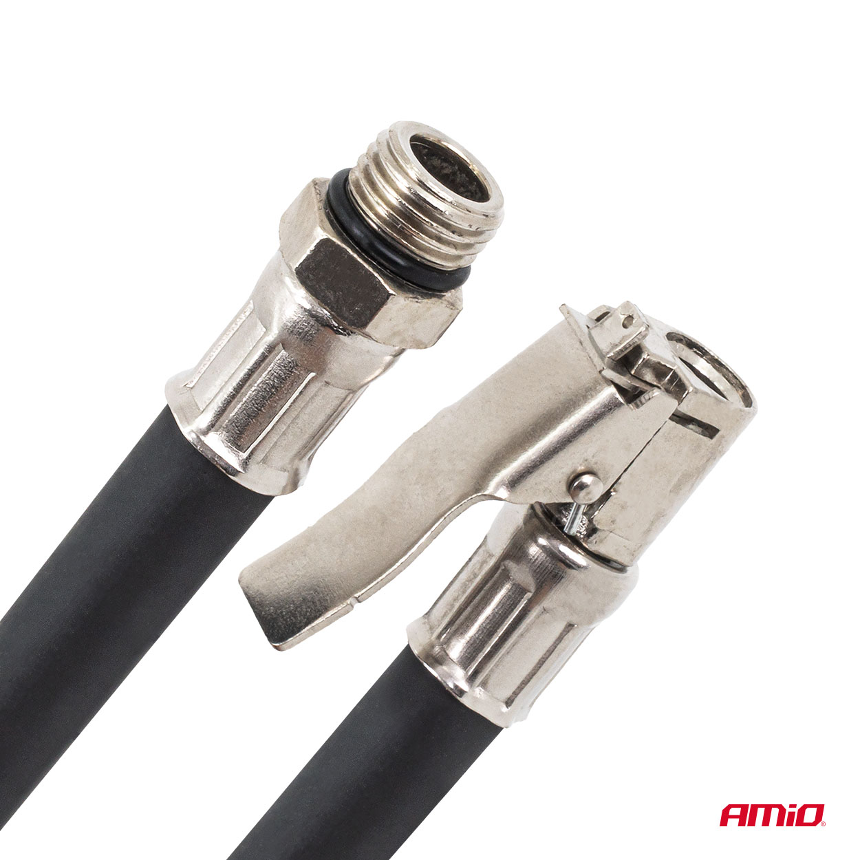 Amio – Σωλήνας Φουσκώματος Ελαστικού 1/4" 40cm με Standard Άκρα για Σταθερή Σύνδεση & Εύκολη Χρήση – 1 Τεμ. (04503/AM) - Image 2