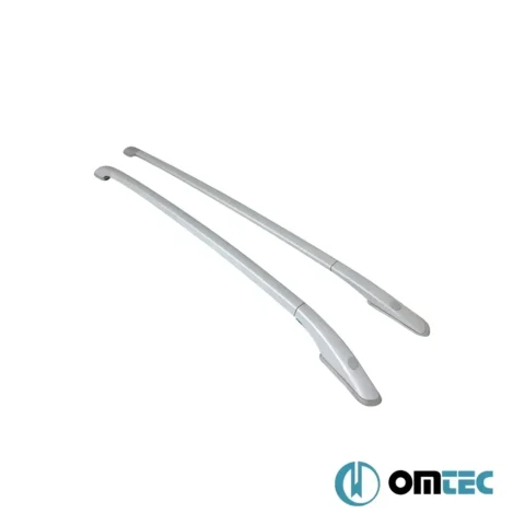 Omtec – Παράλληλες Μπάρες Οροφής Αλουμινίου για Fiat Panda 2003-2012