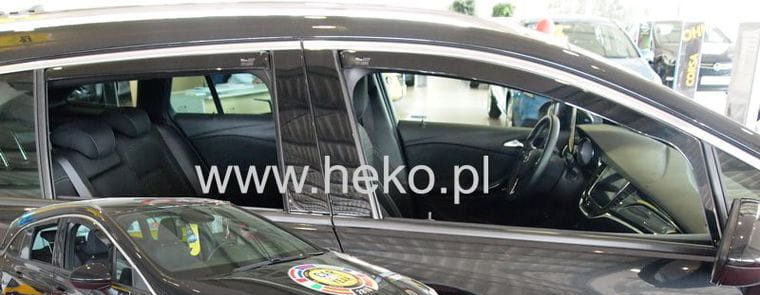 ΑΝΕΜΟΘΡΑΥΣΤΕΣ ΓΙΑ OPEL ASTRA K 5D 2015+ HTB / SPORTS TOURER ΖΕΥΓΑΡΙ ΑΠΟ ΕΥΚΑΜΠΤΟ ΦΙΜΕ ΠΛΑΣΤΙΚΟ HEKO - 2 ΤΕΜ. - Image 2
