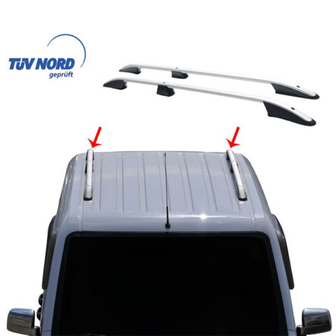 ΜΠΑΡΕΣ ΟΡΟΦΗΣ ΓΙΑ FORD TRANSIT CONNECT 02-14 ΠΑΡΑΛΛΗΛΕΣ ΑΛΟΥΜΙΝΙΟΥ L1 ΑΣΗΜΙ