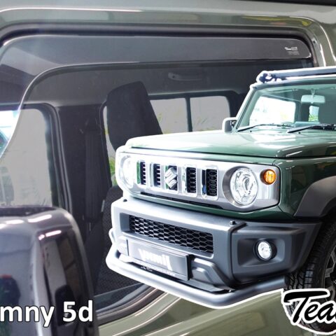 Heko - Ανεμοθραύστες για Suzuki Jimny 5 Doors 2023+ Σετ Αυτοκινήτου Απο Εύκαμπτο Φιμέ Πλαστικό - 4 τεμ. (ΑΝΕΜ.SET28663)