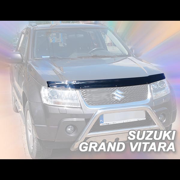 ΑΝΕΜΟΘΡΑΥΣΤΗΣ ΚΑΠΩ ΑΥΤΟΚΙΝΗΤΟΥ ΓΙΑ SUZUKI GRAND VITARA 5D 2005-2014 ΑΠΟ ΕΥΚΑΜΠΤΟ ΦΙΜΕ ΠΛΑΣΤΙΚΟ HEKO - 1 ΤΕΜ.