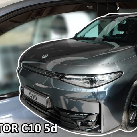 Heko - Ανεμοθραύστες Παραθύρων Για Leapmotor C10 2024 > 5πορτο υλικό Acrylic Χρώμα Φιμέ - 4 τεμ. (ΑΝΕΜ.SET29122)