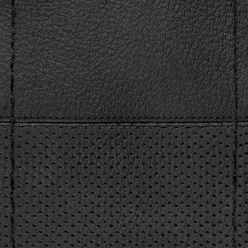 Lampa Κάλυμμα Τιμονιού Αυτοκινήτου Sport Leather Top Grip Δετό 37-39εκ. Λείο & Διάτρητο Γνήσιο Δέρμα Μαύρο με Μαύρη Ραφή 1-τεμ. (L3299.8) - Image 2