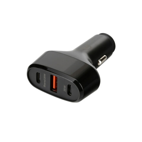 ΦΟΡΤΙΣΤΗΣ ΑΝΑΠΤΗΡΑ 12/24V MAX 40W ΜΕ 1 ΘΥΡΑ USB A & 2 ΘΥΡΕΣ USB C FAST CHARGE ΜΑΥΡΟΣ ROCKET 3 PRO LAMPA - 1 TEM.