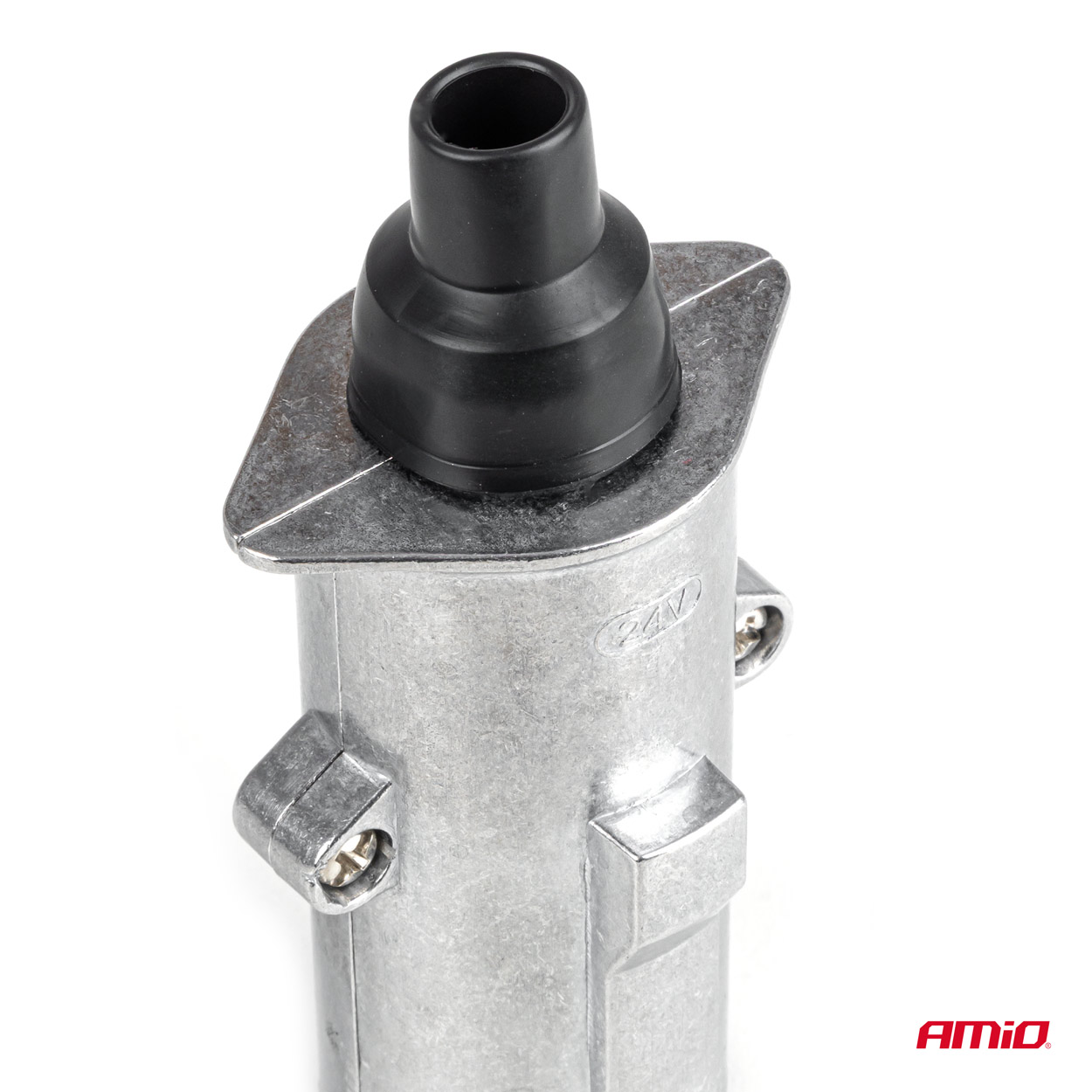 Amio – Πρίζα Κοτσαδόρου 24V 7PIN Type S Αλουμινίου Heavy Duty για Ασφαλή Σύνδεση & Καθημερινή Χρήση – 1 Τεμ. (04791/AM) - Image 4