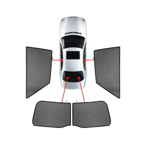 CarShades - ΚΟΥΡΤΙΝΑΚΙΑ  CAR SHADES ΓΙΑ ALFA ROMEO 147 5D 2000-2010 - 4 ΤΕΜ. (PVC.AR-147-5-A)