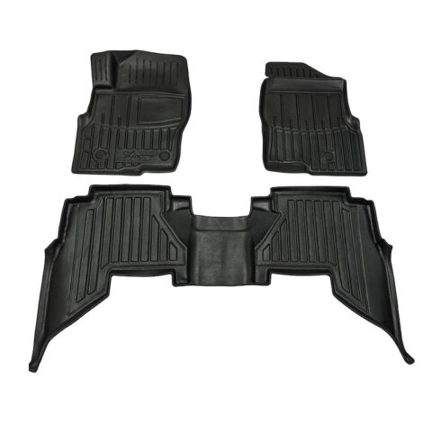 Race Axion - Πατάκια Για Nissan Pathfinder III (R51) 2010-2015 5πορτο Λάστιχο Σκαφάκια Προστατευτικά Με Κουμπώματα υλικό Λάστιχο για Επιβατικά Αυτοκίνητα - 3 τεμ. (5014363/ST)