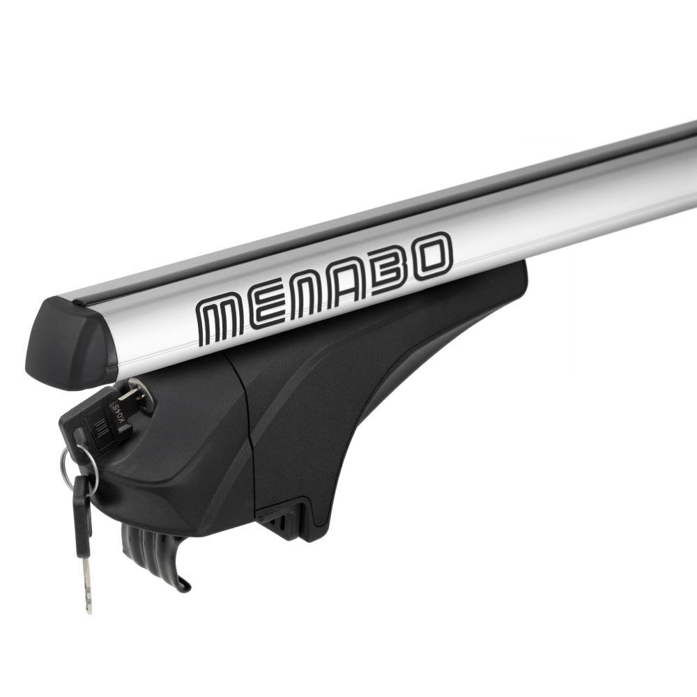 MENABO ΜΠΑΡΕΣ ΑΛΟΥΜΙΝΙΟΥ ARIEM XL 131.5 cm ΣΕ ΑΣΗΜΙ ΧΡΩΜΑ ΓΙΑ Lynk & Co 08 (DX11) 08/2023 > 5πορτο / SUV ΜΕ FLUSH RAILS - 2 ΤΕΜ. (14710/MB) - Image 4