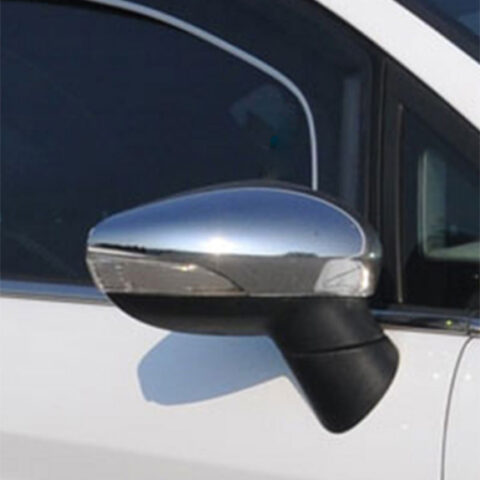 ΚΑΠΑΚΙΑ ΚΑΘΡΕΠΤΗ ΧΡΩΜΙΟΥ ΜΕΤΑΛΛΙΚΑ ΓΙΑ FORD FIESTA 2015+ D HB