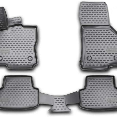 ΠΑΤΑΚΙΑ ΣΕ ΣΚΑΦΗ TPE ΛΑΣΤΙΧΟ ΓΙΑ VW GOLF 7 3D / 5D 11/2012-2020 ΣΕ ΜΑΥΡΟ ΧΡΩΜΑ NOVLINE - 4 ΤΕΜ.