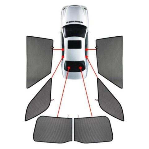 CarShades - ΚΟΥΡΤΙΝΑΚΙΑ  CAR SHADES ΓΙΑ AUDI A2 Typ 8Z 5D 99-05 - 6 ΤΕΜ. (PVC.AU-A2-5-A)