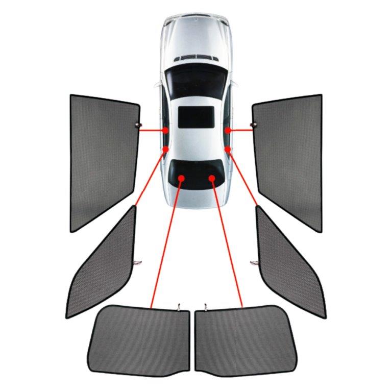 CarShades - ΚΟΥΡΤΙΝΑΚΙΑ CAR SHADES ΓΙΑ KIA SORENTO 5D 03-10 - 6 ΤΕΜ. (PVC.KIA-SORE-5-A)