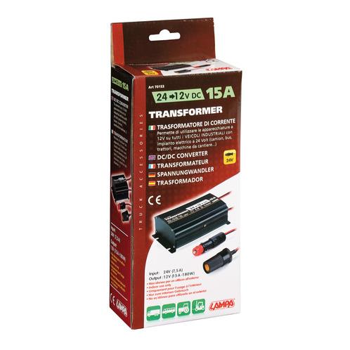 ΜΕΤΑΣΧΗΜΑΤΙΣΤΗΣ ΑΝΑΠΤΗΡΑ ΑΠΟ 24V (7,5Α) ΣΕ 12V (15A) 180W ΜΕ ΚΑΛΩΔΙΟ 75cm - Image 5