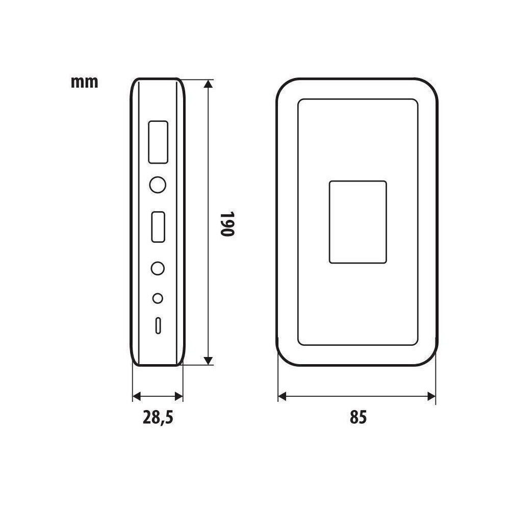 Lampa – Εκκινητής Μπαταρίας και Powerbank 12V 12000mAh με Ασύρματη Φόρτιση, για άμεση εκκίνηση ισχυρών κινητήρων – 1 Τεμ. (L7050.1) - Image 6