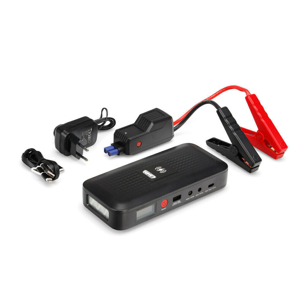 Lampa – Εκκινητής Μπαταρίας και Powerbank 12V 12000mAh με Ασύρματη Φόρτιση, για άμεση εκκίνηση ισχυρών κινητήρων – 1 Τεμ. (L7050.1) - Image 4