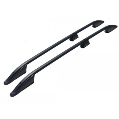 ΜΠΑΡΕΣ ΟΡΟΦΗΣ ΓΙΑ VW T5 TRANSPORTER 2003-2015 (L2) ΠΑΡΑΛΛΗΛΕΣ ΑΛΟΥΜΙΝΙΟΥ 2ΤΕΜ ΜΑΥΡΕΣ