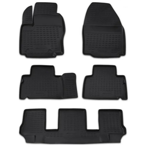 ΠΑΤΑΚΙΑ ΣΕ ΣΚΑΦΗ TPE ΛΑΣΤΙΧΟ ΓΙΑ FORD GALAXY 09/2006+ ΣΕ ΜΑΥΡΟ ΧΡΩΜΑ NOVLINE - 5 ΤΕΜ.