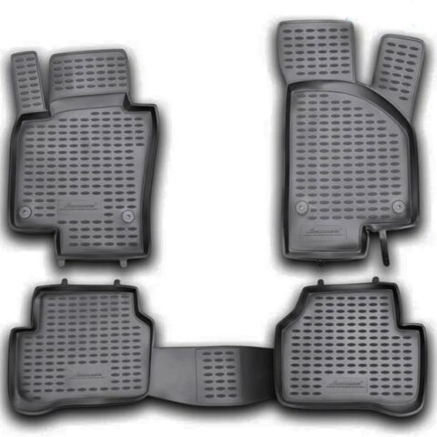 ΠΑΤΑΚΙΑ ΣΕ ΣΚΑΦΗ TPE ΛΑΣΤΙΧΟ ΓΙΑ VW PASSAT 03/2005-12/2010 ΣΕ ΜΑΥΡΟ ΧΡΩΜΑ NOVLINE - 4 ΤΕΜ.