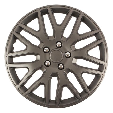 Amio - ΤΑΣΙΑ 16" DAKAR NC ΑΝΘΡΑΚΙ - ΣΕΤ 4ΤΕΜ ΣΕ KOYTI (8293/AM)