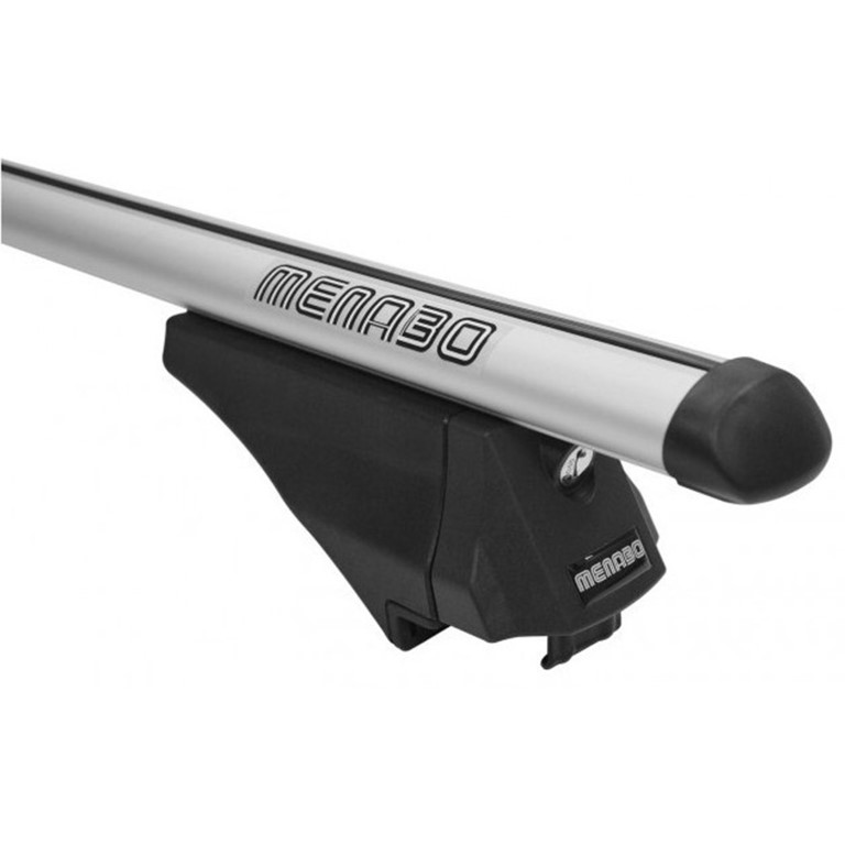 MENABO ΜΠΑΡΕΣ ΟΡΟΦΗΣ ΑΛΟΥΜΙΝΙΟΥ TIGER XL SILVER 131.5 cm ΣΕ ΑΣΗΜΙ ΧΡΩΜΑ ΓΙΑ Kia Sorento III (UM) 5 doors 2014>2018 ΜΕ FLUSH ή RAISED RAILS - 2 ΤΕΜ. (8500/ΜΒ) - Image 2