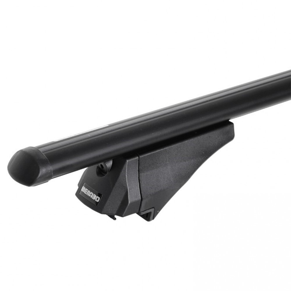 MENABO ΜΠΑΡΕΣ ΟΡΟΦΗΣ ΑΛΟΥΜΙΝΙΟΥ TIGER XL Black 131.5 cm ΣΕ ΜΑΥΡΟ ΧΡΩΜΑ ΓΙΑ KGM Korando (C300) 03/2019 > 5πορτο / SUV ΜΕ RAISED RAILS - 2 ΤΕΜ. (8600/MB) - Image 6