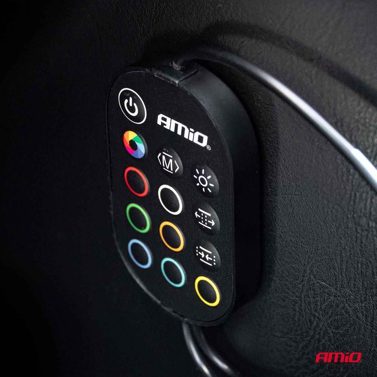 Amio – Ταινία LED RGB 12V 2x30cm Flexible με Τηλεχειριστήριο για Πολύχρωμο Εσωτερικό Φωτισμό & Easy Control – Σετ 2 Τεμ. (04579/AM) - Image 9