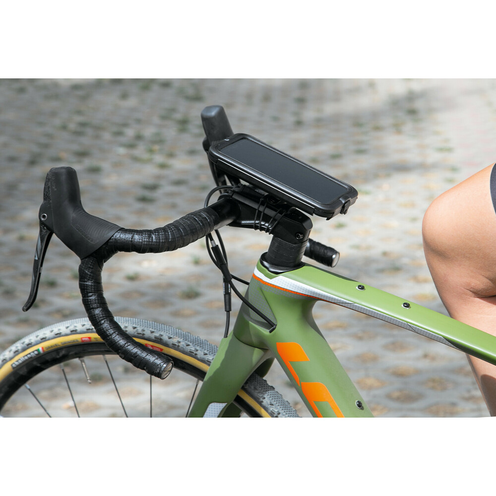 Βάση Στήριξης Κινητού Bike της σειράς Optiline για Τιμόνι Μηχανής, Ποδηλάτου, E-bike, Scooter με διάμετρο από 19 mm έως 35 mm με ρυθμιζόμενους EPDM ιμάντες δέσης και σύστημα Duolock, συμβατή με Θήκες ή Αντάπτορες Κινητού Optiline - Image 10